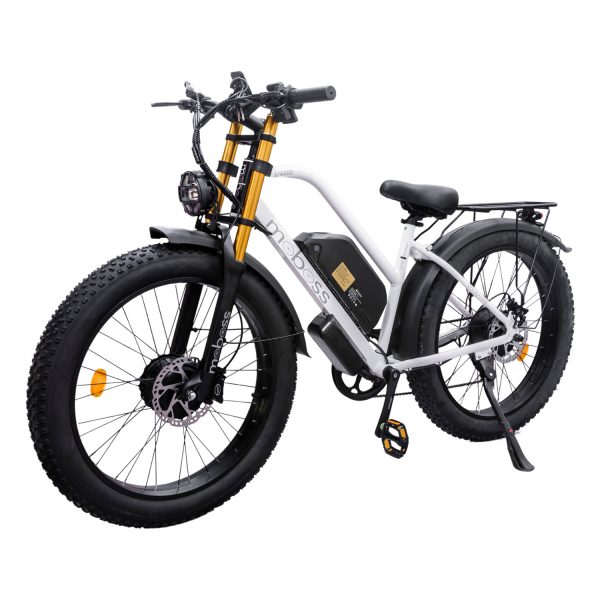 Bicicleta Eléctrica MTB Fatbike XF4000 Blanco