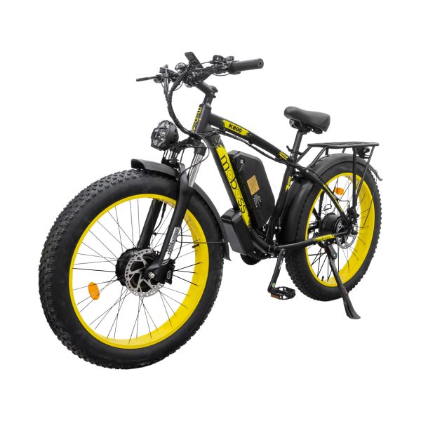Bicicleta Eléctrica MTB Fatbike K800 Amarillo