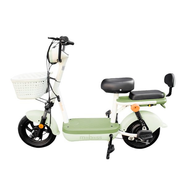 Bicicleta Electrica para Adultos Bicimoto Electrica Potencia Maxima del Motor 350 W Bateria 48V 12AH BS-01 Verde