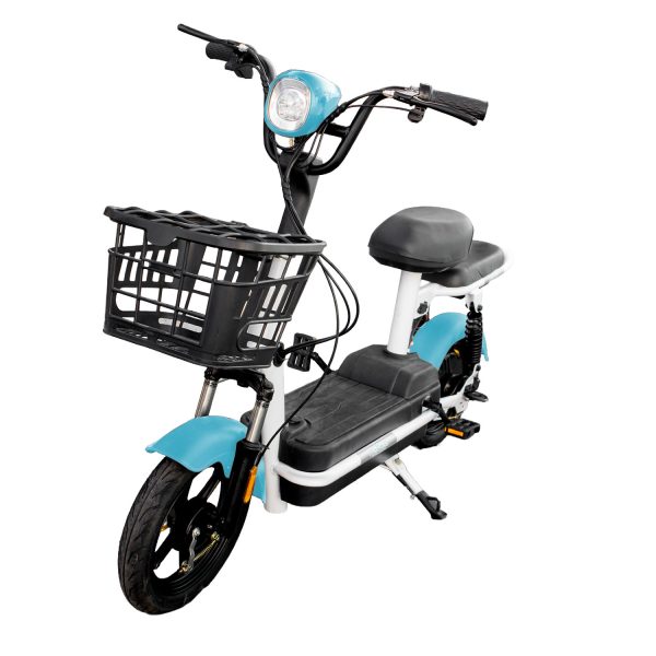 Moboss Bicicleta Electrica para Adultos Bicimoto Electrica Potencia Maxima del Motor 350 W Bateria 48V 13AH Prince Azul