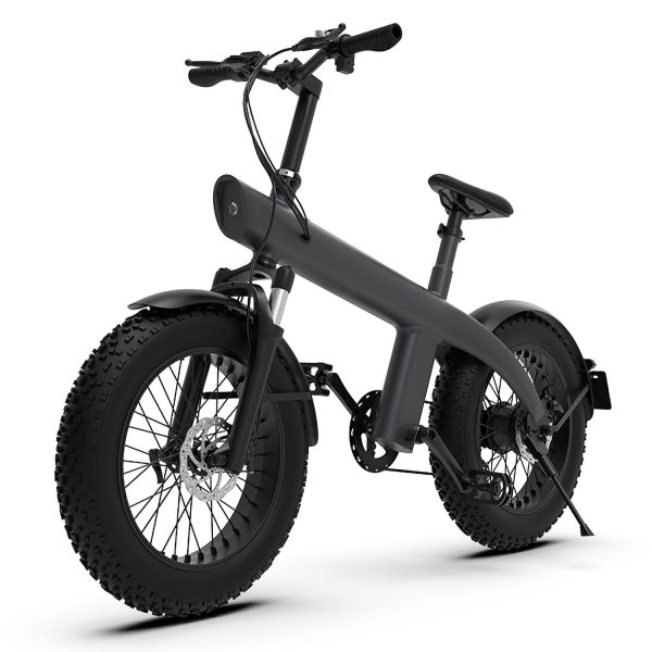 Bicicleta Eléctrica Montaña Moboss Ebike Q3 48V 650W 20" 13 Ah Negra