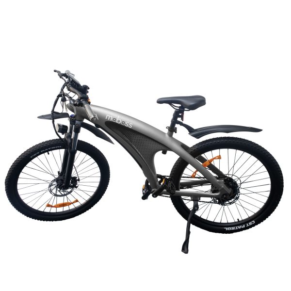 Bicicleta Eléctrica Montaña Moboss Ebike Q5 48V 650W 27.5" 13 Ah Gris